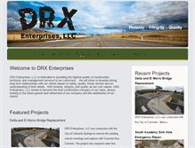 Tablet Screenshot of drxenterprises.net